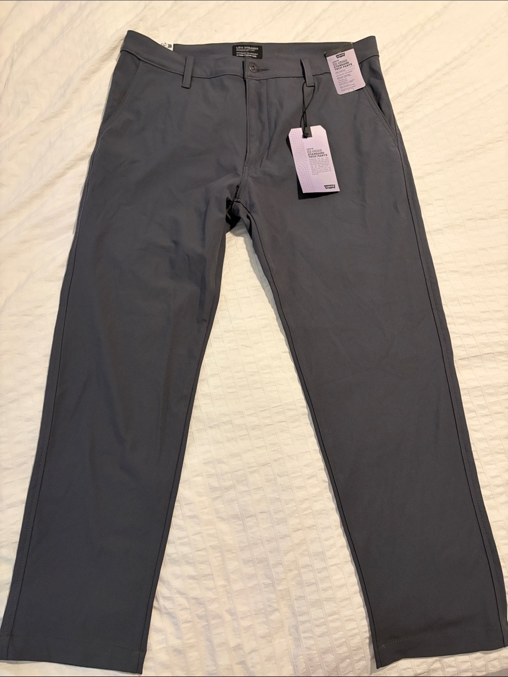 Men's Grey Levi’s Stretch Chino Pants